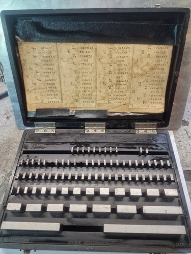 Imperial slip gauge set - imperial,