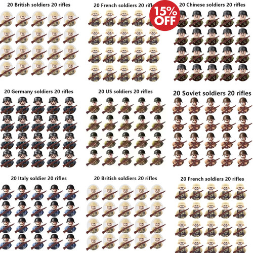 Toys soldiers mini - 20,