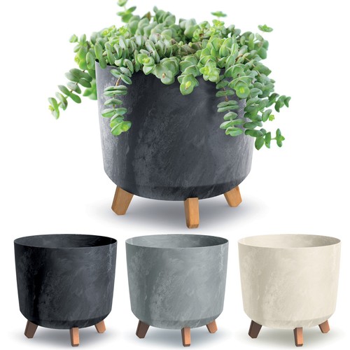 Large round concrete - round, look