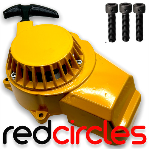 Yellow 49cc metal - metal, dirt