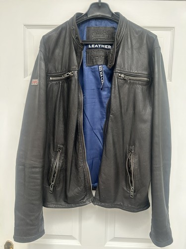 Superdry mens brown leather - superdry,
