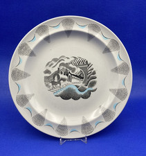 WEDGWOOD ERIC RAVILIOUS TRAVEL PATTERN 23.5CM DINNER PLATE - 1953