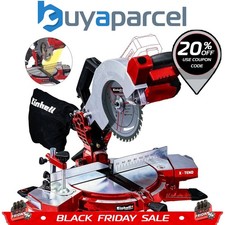 Einhell Cordless 18V Mitre Saw 210mm Power X-Change TE-MS 18/210 LI + LED Bare