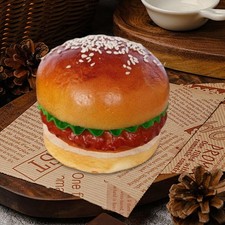 Artificial Hamburger Faux Hamburger Fake Food Bread Model