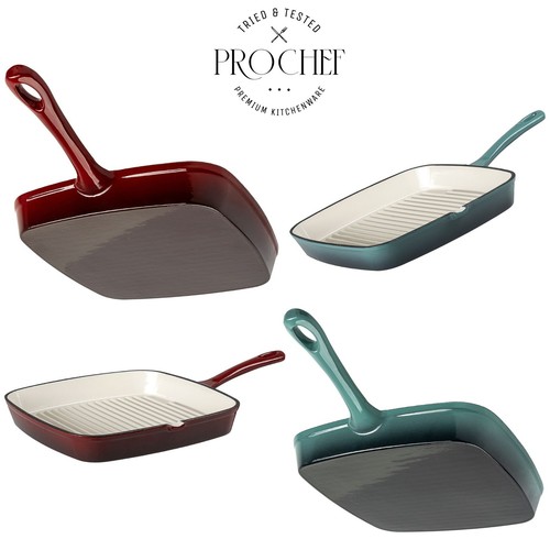 Prochef cast iron enamel - 23, cast-iron