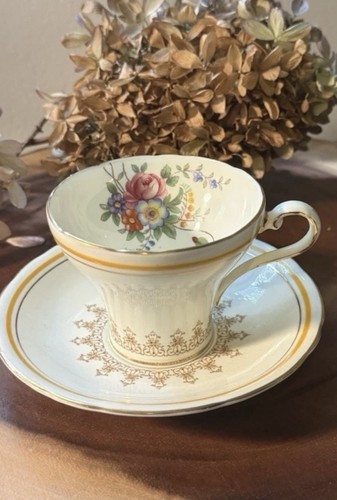 Aynsley bone china teacup - aynsley,