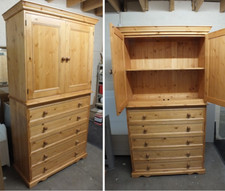 RUTLAND SOLID PINE 5 DRAWER