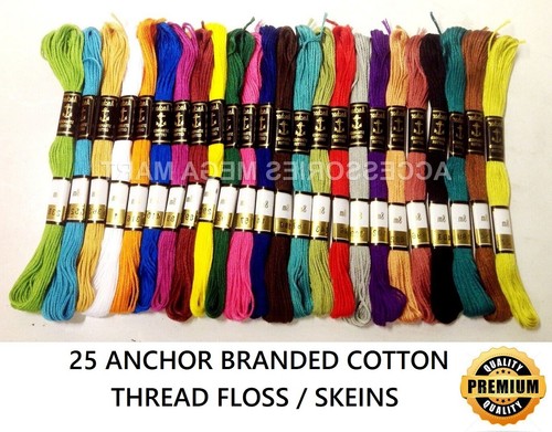 Anchor cotton skeins floss - 25,