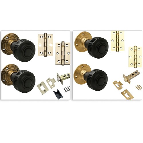 Edwardian fluted door - fluted, knob