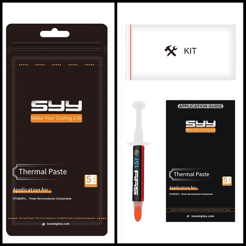 Syy thermal paste cpu gpu - syy,