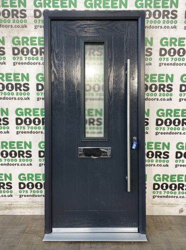 Anthracite grey front door - grey, ral