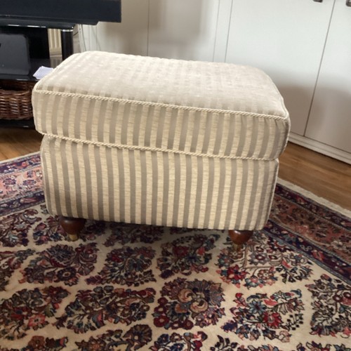 Rectangular footstool antique - rectangular,