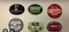Brand new beer pump badges fish eye oval and round all most brands 