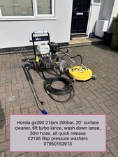 Honda GX390 Pressure Washer