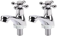 2PCS Bathroom Basin Taps Hot