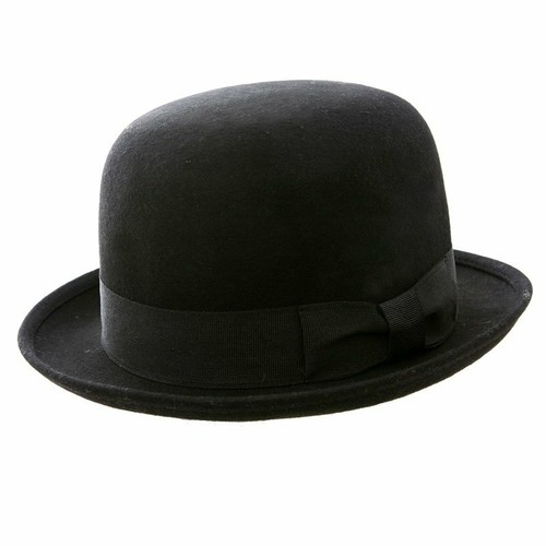 Classic mens black bowler hat - classic,