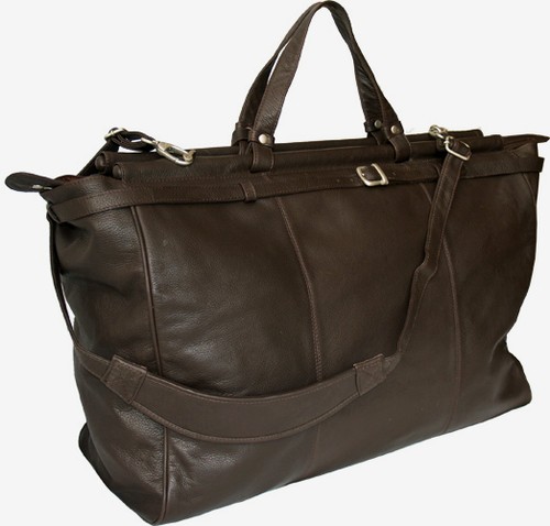 Vintage brown leather large - brown,
