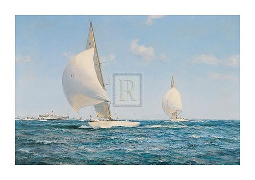 Montague dawson americas cup - montague,