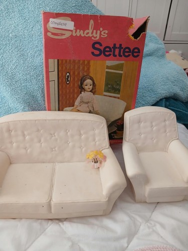 Vintage sindy settee - vintage, &