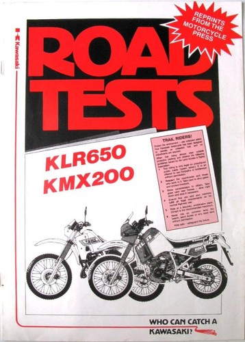 Kawasaki klr650 kmx200 - kawasaki,