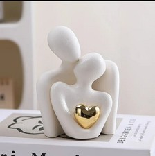 Modern Couple Statue with