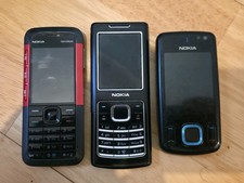 Vintage Nokia Phones X 3 5310 Xpress Music 6500c Classic 6600 Slide