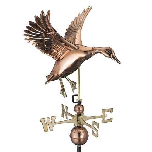 Large landing duck copper - landing,