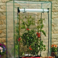GARDMAN MINI GARDEN GROWBAG GREENHOUSE WITH PVC COVER GROWING PLANTS VEG FOOD