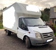luton box body ford transit