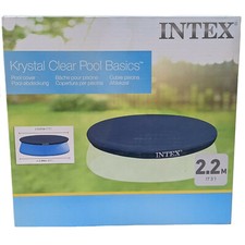 INTEX 8ft Easy Set Round Pool Debris Cover Swimming Paddling #28020