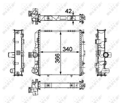 Nrf radiator for - radiator,