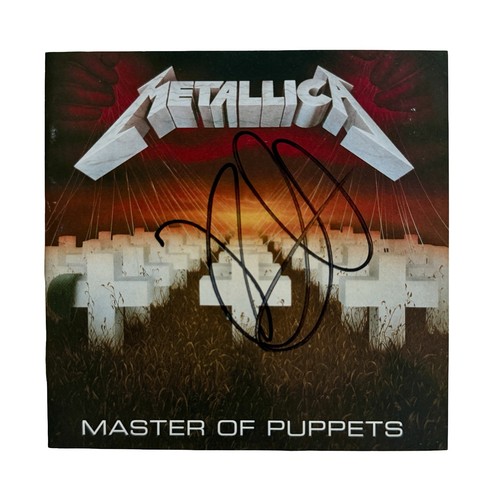 Kirk hammett signed - hammett,