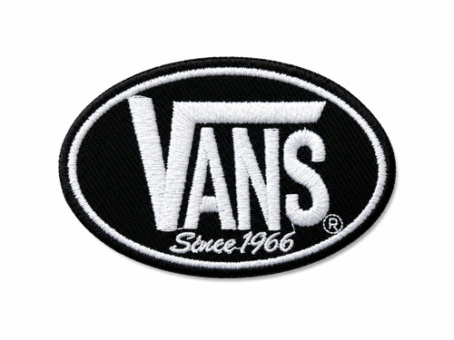 Vans logo embroidered patch - logo,