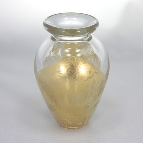 Turnmill glass gold - glass, vase