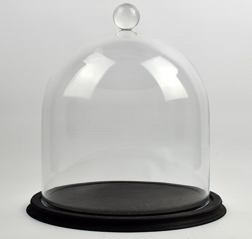 Clear circular glass - circular, dome