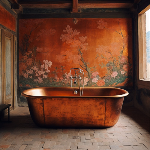 Heavy solid oval copper - /solid,