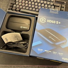 Elgato HD60S+ External Capture Card with USB-C 3.0 Cable and HDMI Cables