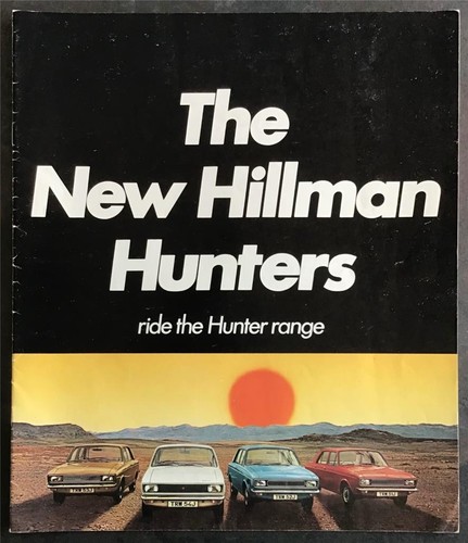 Hillman hunter car sales - hillman, lf