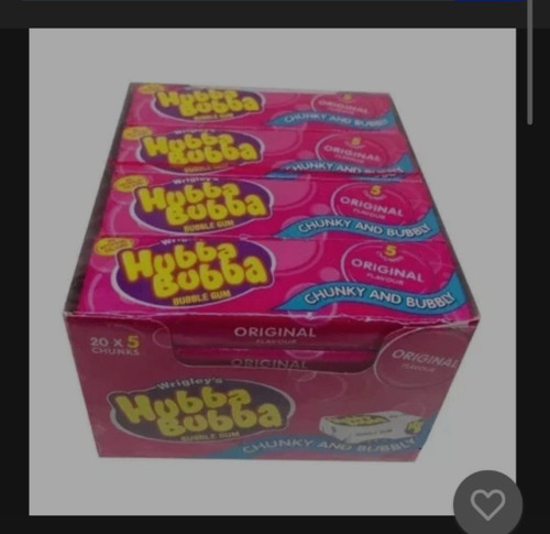 Hubba bubba bubble gum - hubba,