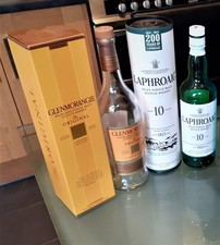 Collectable empty alcohol