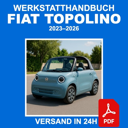 Workshop manual fiat topolino - manual,