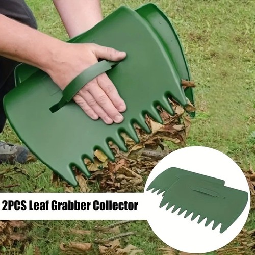 Leaf grabber pair hand - hand, held