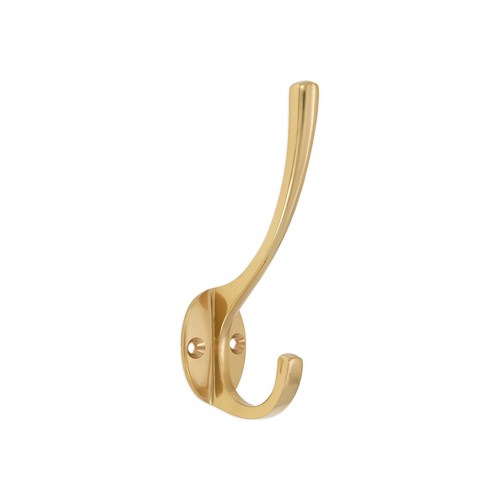Coat hooks polished brass - coat,