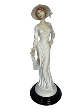 Vintage Leonardo Collection 1920’s Lady With Blue Shawl