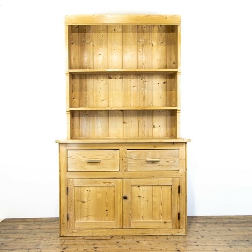Vintage pine kitchen dresser - pine,