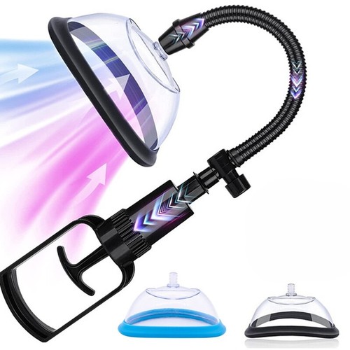 Female vacuum breast suction - breast,