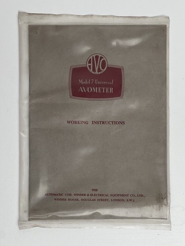 Avometer model universal - avometer,