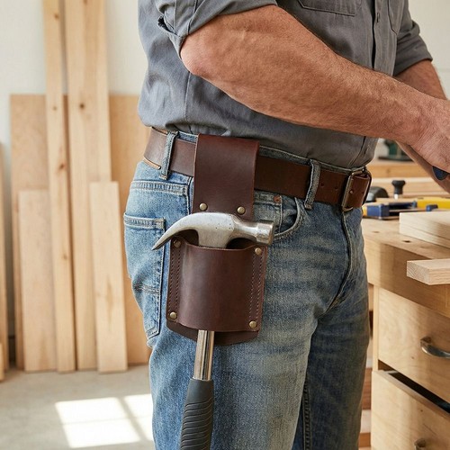 Hammer holder waist bag metal - holder,