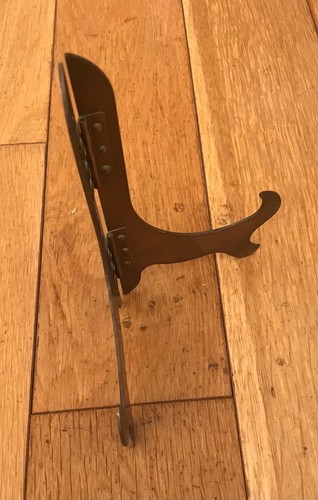 Vintage brass plate easel - vintage,