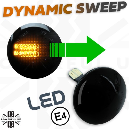Dynamic sweep led smoked side - led,